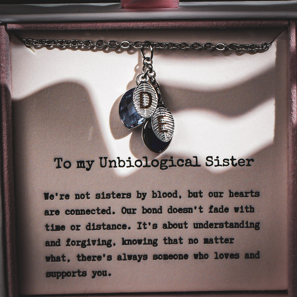 To My Unbiological Sister - Leaves Necklace