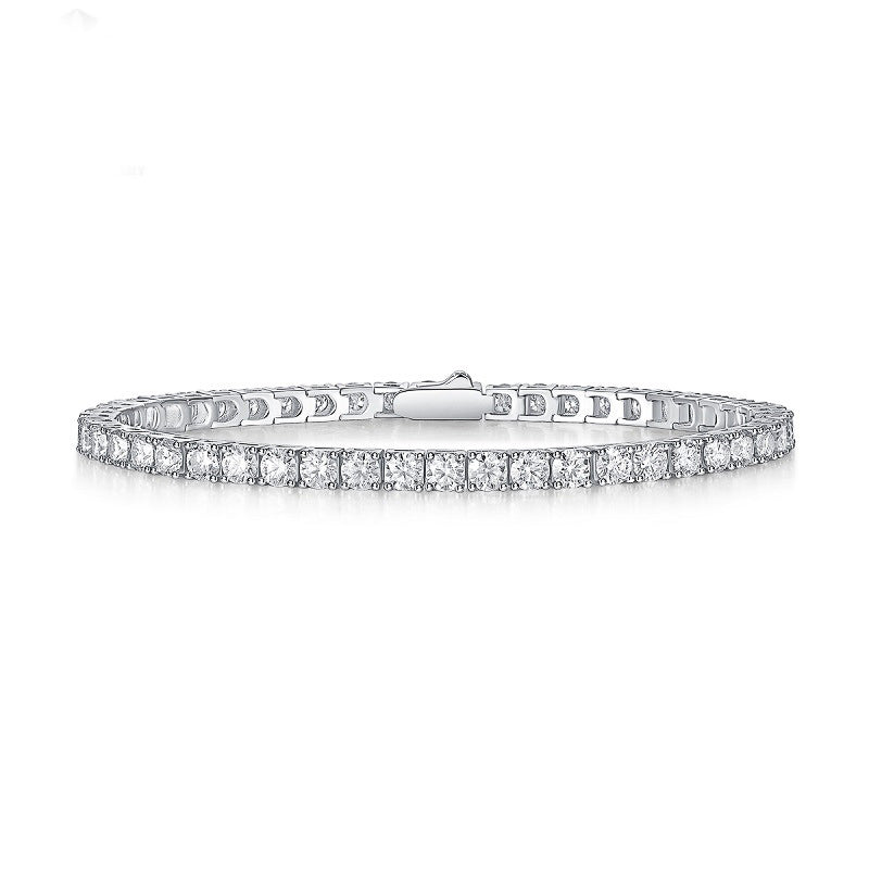 2mm Dainty - VVS Moissanite Tennis Bracelet (3.5 CT)