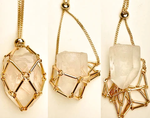 AC Crystal Holder - Necklace (For 2-3cm Crystals)